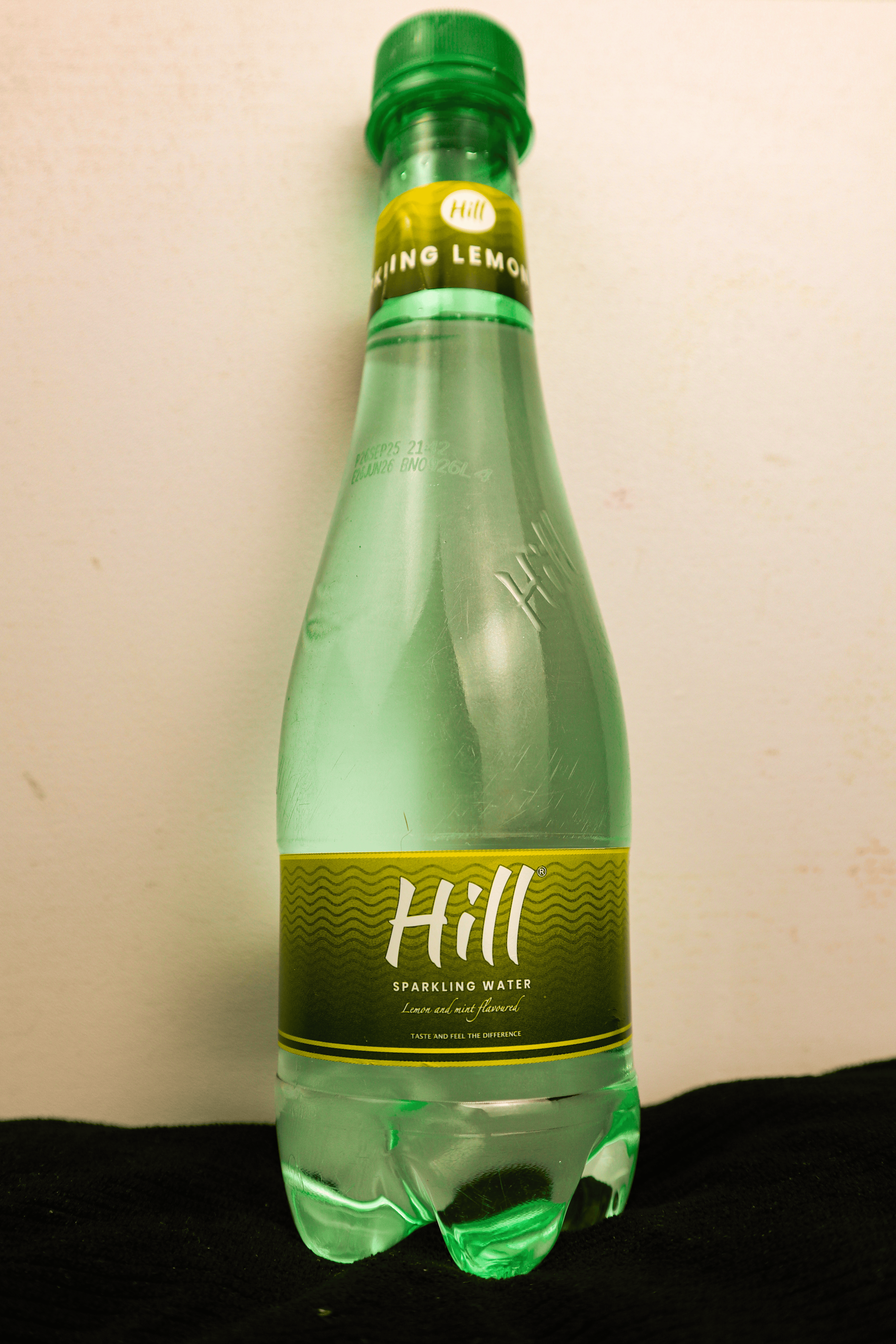 Hill sparkling water lemon and mint flavored 330ml